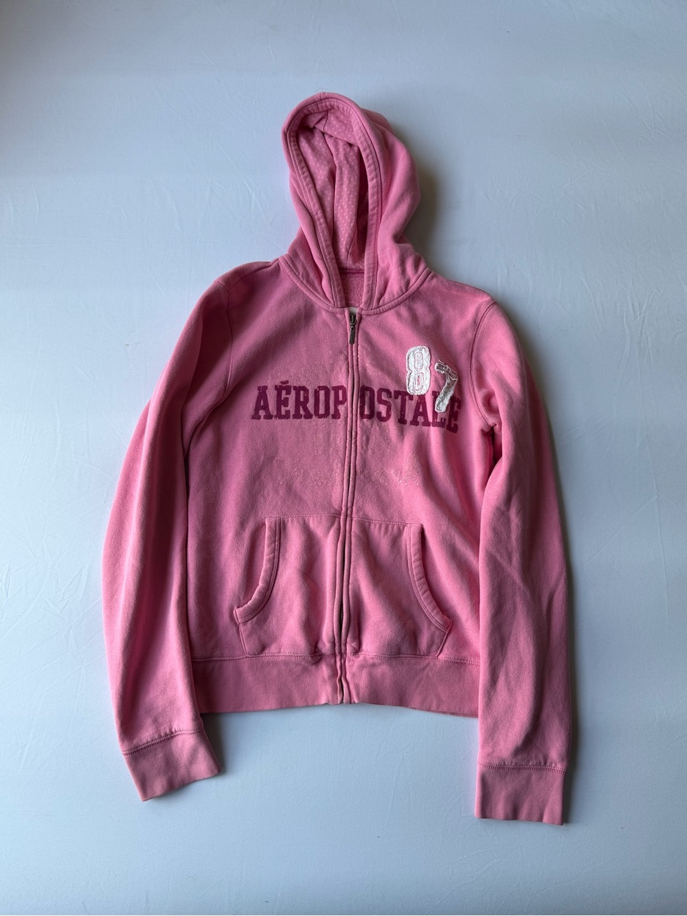 2000s y2k pink Aeropostale hoodie